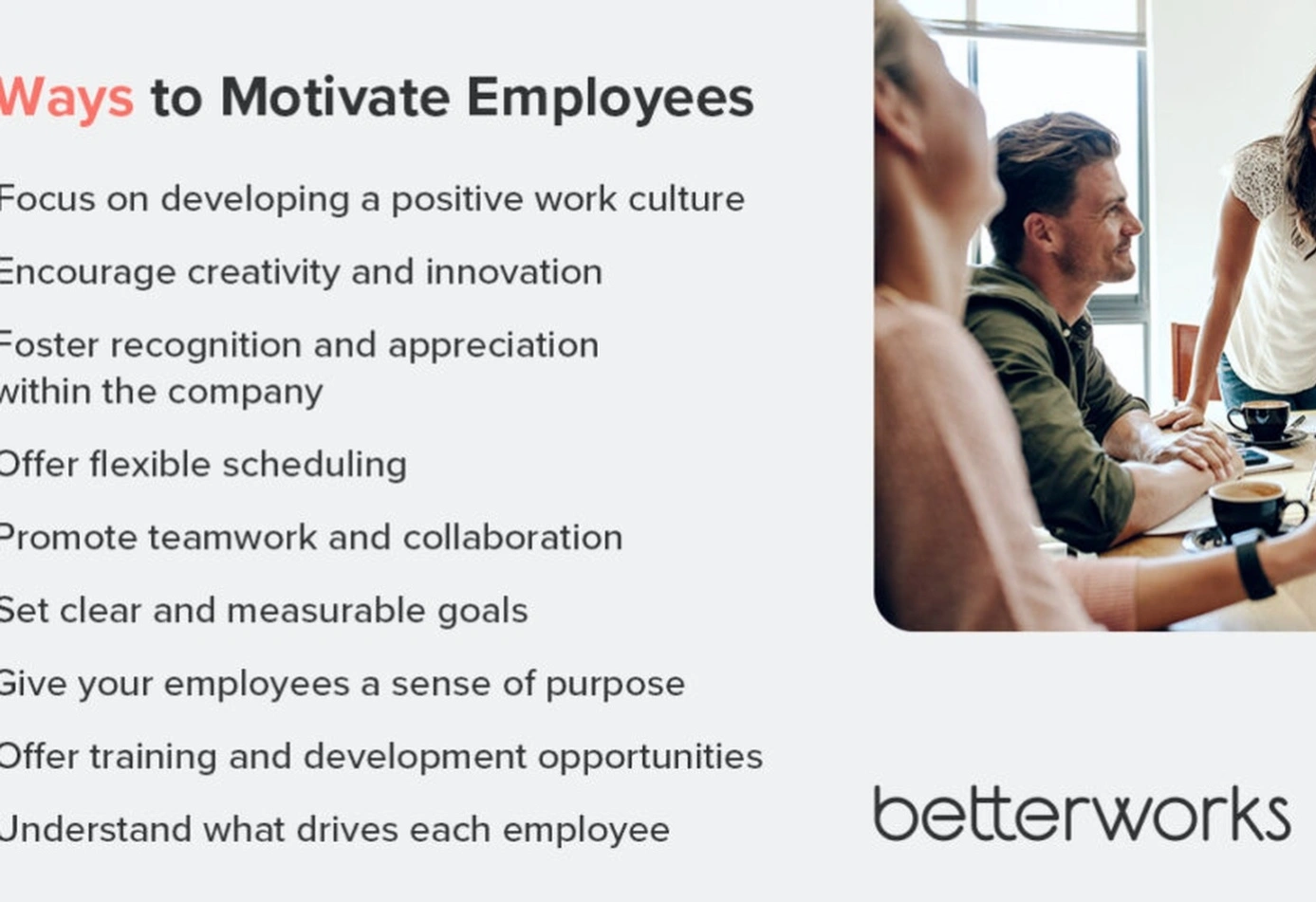 Employee motivation training session